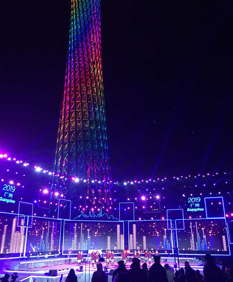 時尚集團(tuán)三十周年 雜技表演